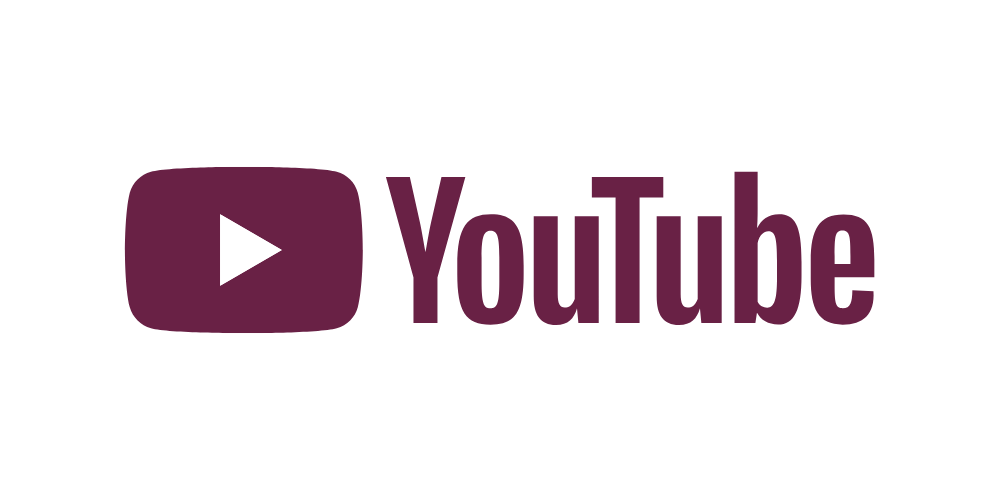 YouTube icon with YouTube brand name